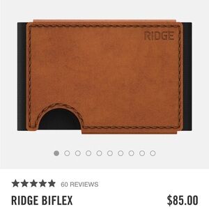 Biflex Tan Card Holder